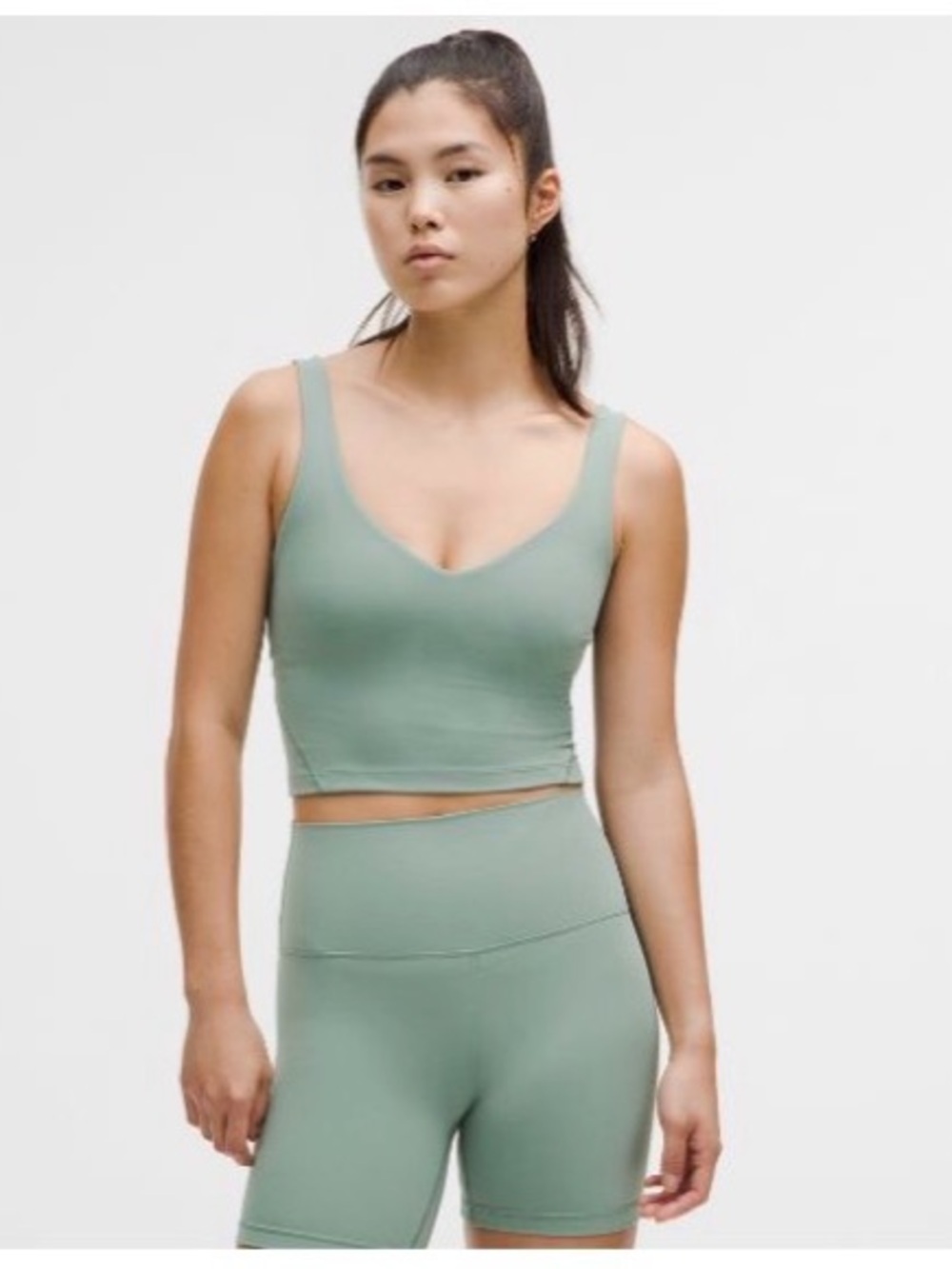 lululemon athletica Align Tank Top - Crater Blue Green